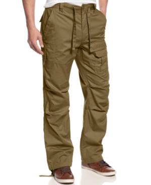 Sean John Pleat Pocket Flight Cargo Pants