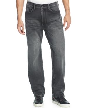Sean John Patch-pocket Hamilton Relaxed Fit Jeans, Euro Black Wash