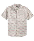 Retrofit Men's Flamingo Graphic-print Short-sleeve Shirt