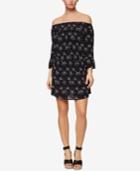 Sanctuary Julia Printed Off-the-shoulder Shift Dress