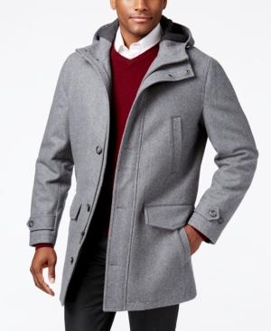 London Fog Hooded Insulated Duffle Coat