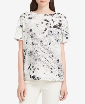 Calvin Klein Jeans Splatter-print T-shirt