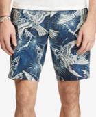 Polo Ralph Lauren Men's Bird-print All-day Beach Shorts