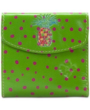 Patricia Nash Polka-dot Pineapple Reiti Bi-fold Wallet