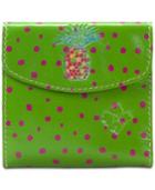 Patricia Nash Polka-dot Pineapple Reiti Bi-fold Wallet