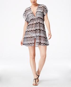 Miken Ikat Chiffon Swim Cover-up Women's Swimsuit