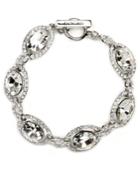 Givenchy Bracelet, Silver-tone Swarovski Element Bridal Bracelet