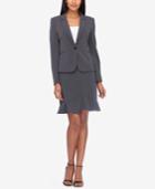 Tahari Asl One-button Skirt Suit, Regular & Petite