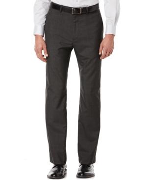 Perry Ellis Tonal Windowpane Plaid Pants