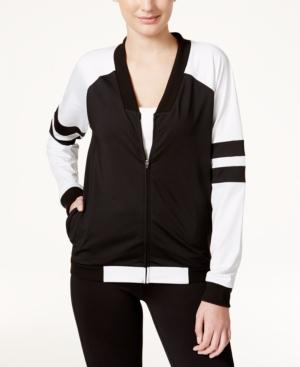 Jessica Simpson The Warm Up Juniors' Colorblocked Bomber Jacket