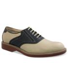 Bass Pomona Plain-toe Saddle Lace-up Shoes