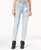 Tinseltown Juniors' Ripped Sweetie Skinny Jeans