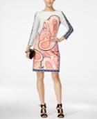 Inc International Concepts Paisley-print Sheath Dress, Only At Macy's