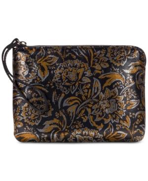 Patricia Nash Tri-color Cassini Wristlet