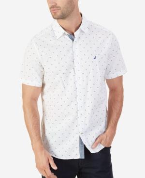 Nautica Men's Mini Shark-print Shirt