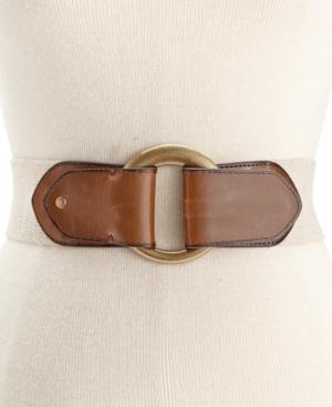 Style & Co. Harness Pull-back Stretch Belt, Only At Macy's