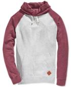 Univibe Men's Funnel-neck Raglan Sweatshirt