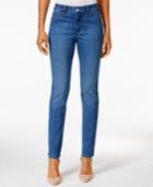 Nydj Petite Sheri Arabian Sea Wash Slim-leg Jeans