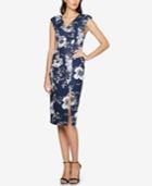 Fame And Partners Floral-print Sheath Dress