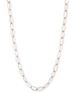 Anne Klein Fancy-link Collar Necklace
