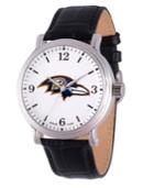 Gametime Nfl Baltimore Ravens Men's Shiny Silver Vintage Alloy Watch