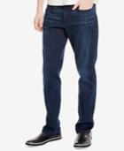 Kenneth Cole New York Men's Stretch Dark Indigo Wash Skinny Jeans
