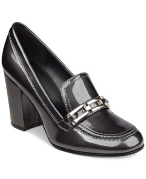 Marc Fisher Barley Tailored Block-heel Pumps Women's Shoes