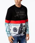 Hudson Nyc Men's Colorblock Dollar Sweatshirt