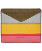 Fossil Emma Printed Leather Bifold Mini Wallet