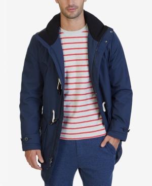Nautica Men's Weather-resistant Hooded Toggle Coat