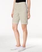 Karen Scott Cotton Blend Shorts, Created For Macy's