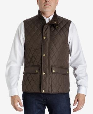 London Fog Men's Diamond Quilted Vest