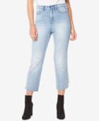 Buffalo David Bitton Cotton Frayed-hem Cropped Jeans