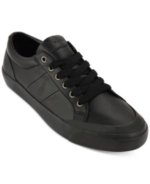 Polo Men's Ian Leather Lace-up Sneakers Men's Shoes