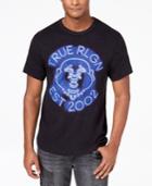 True Religion Men's Neon Buddha Logo-print T-shirt