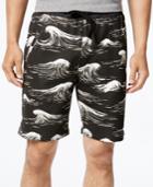 Reason Men's Wave Graphic-print Shorts