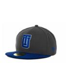 New Era Tulsa Golden Hurricane 2-tone Graphite And Team Color 59fifty Cap