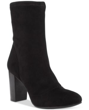 Vince Camuto Sendra Block-heel Booties Women's Shoes