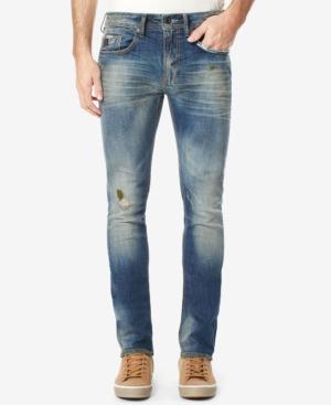 Buffalo David Bitton Men's Ripped Stretch Jeans