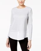 Calvin Klein Layered-look Top, A Macy's Exclusive Style