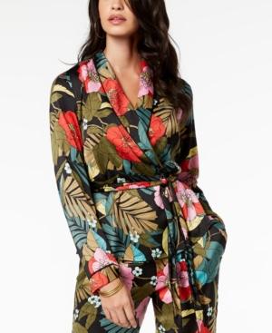 Guess Printed Pj Wrap Top