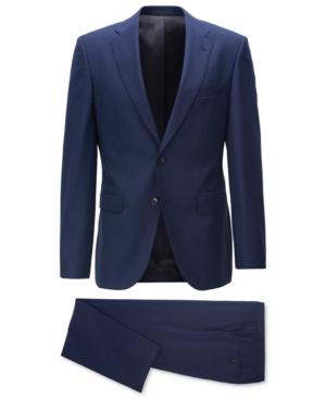 Boss Men's Regular/classic-fit Basketweave Suit