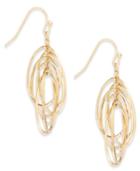 Inc International Concepts Gold-tone Multi-ring Gypsy Hoop Earrings, Created For Macy's
