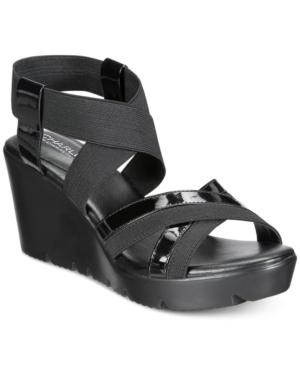 Charles By Charles David Vote Two-piece Platform Sandals Women's Shoes