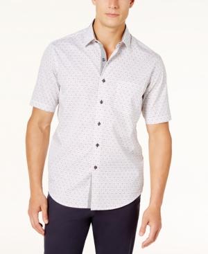 Tasso Elba Men's Paisley-print Shirt, Created For Macy's