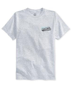 Volcom Men's Just Another Graphic-print Logo Cotton T-shirt