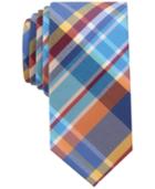 Bar Iii Men's Higgins Plaid Skinny Tie, Only At Macy's