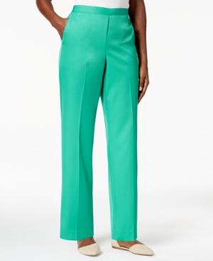 Alfred Dunner Petite Straight-leg Pants