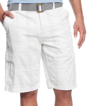 American Rag Men's Happy Belted Cargo Shorts