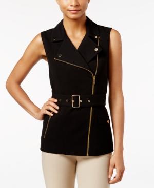 Calvin Klein Belted Moto Vest